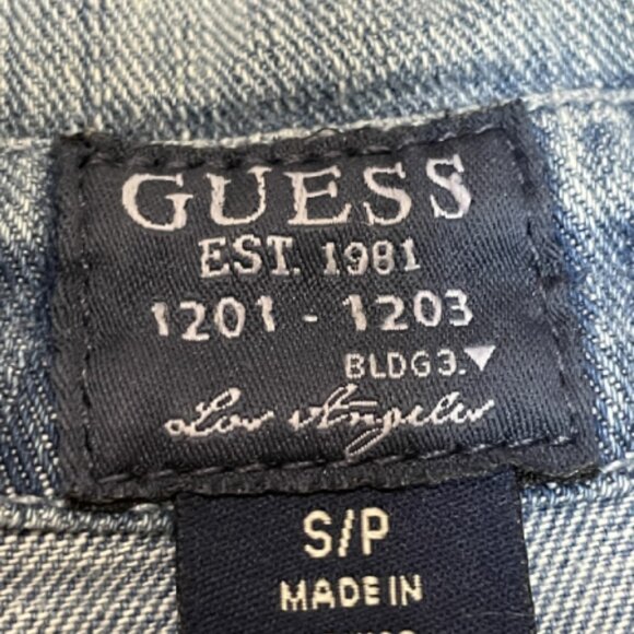 Guess denim moto jacket ASO Lydia Martin - Picture 6 of 11